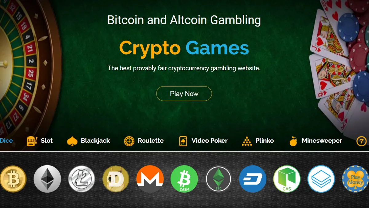 CryptoGames: een wereld vol leuke games en beloningen