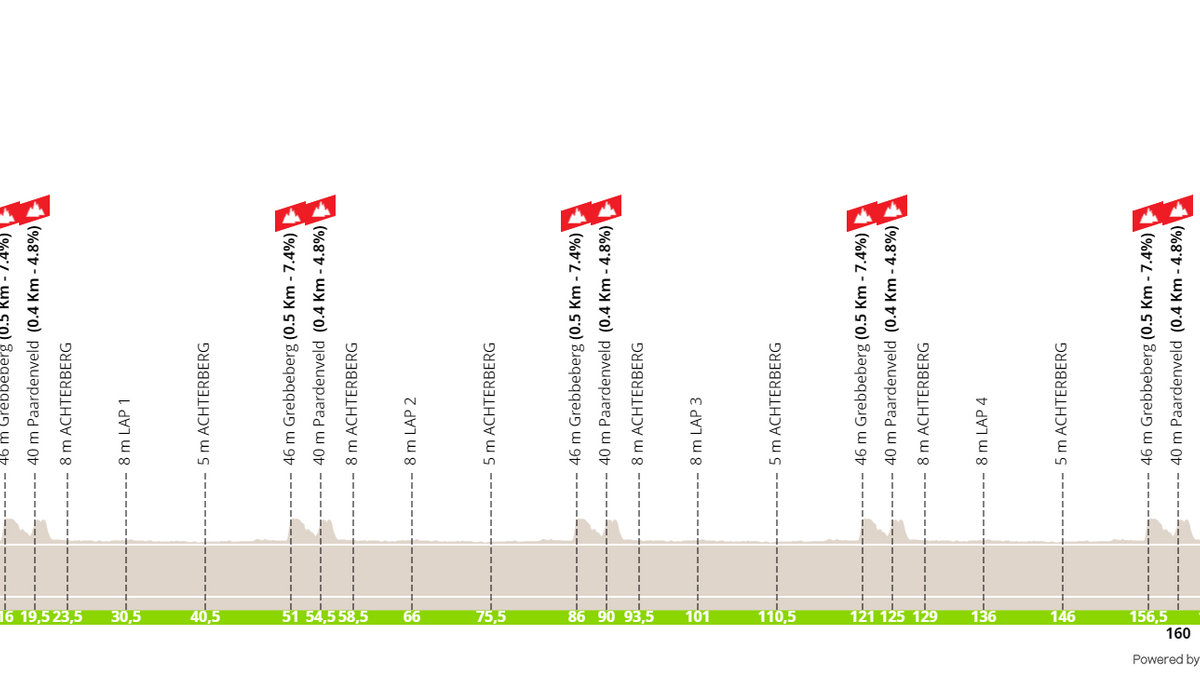 Profile & Route VeenendaalVeenendaal Classic 2023