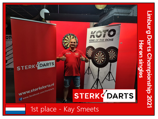 Limburg Darts Championship 2021 titels voor Smeets en Van