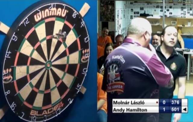 Andy hamilton shop darts