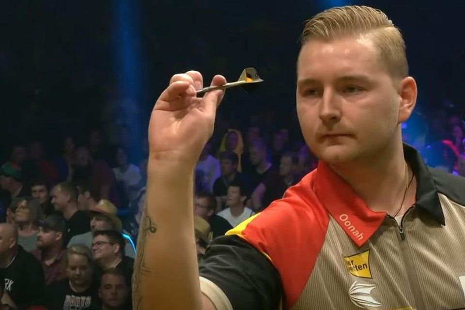 Hospital check for Van den Bergh after repeat of German Darts Open health scare "There will