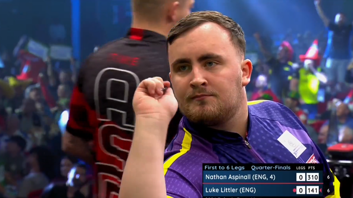 VIDEO Luke Littler makes more history, youngest ever player