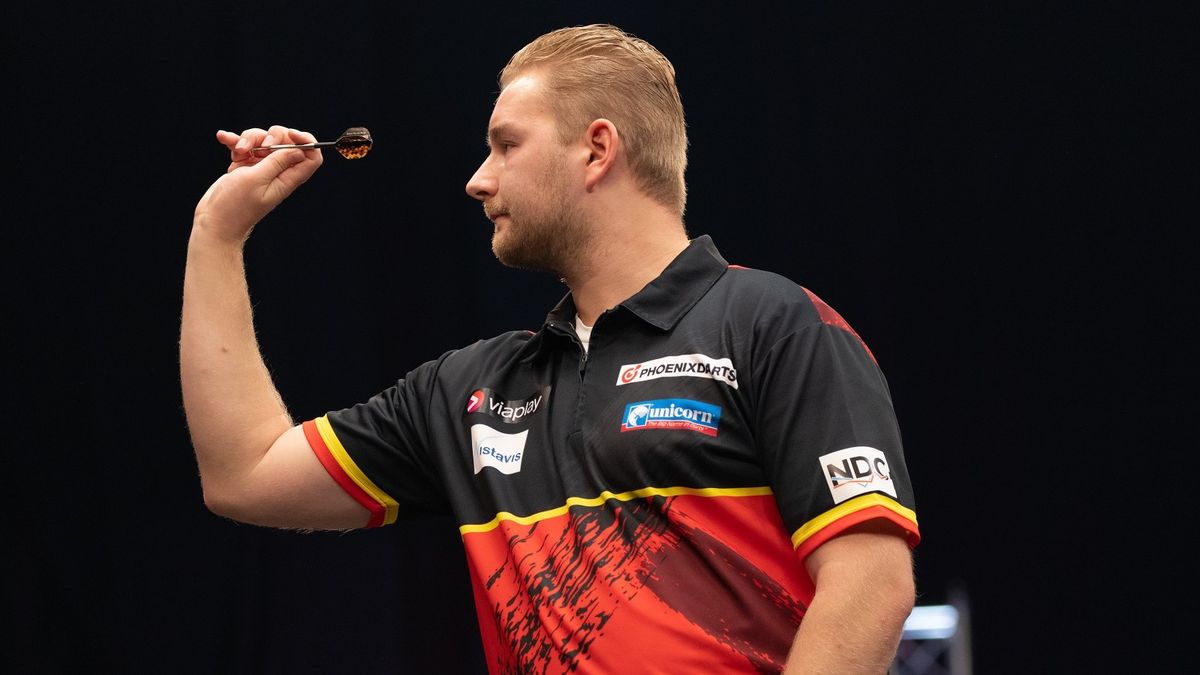 Van den Bergh na deceptie op World Cup of Darts Voelde me een
