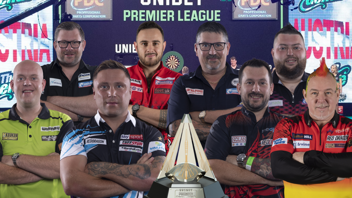 Lineup voor Premier League Darts 2022 bekendgemaakt
