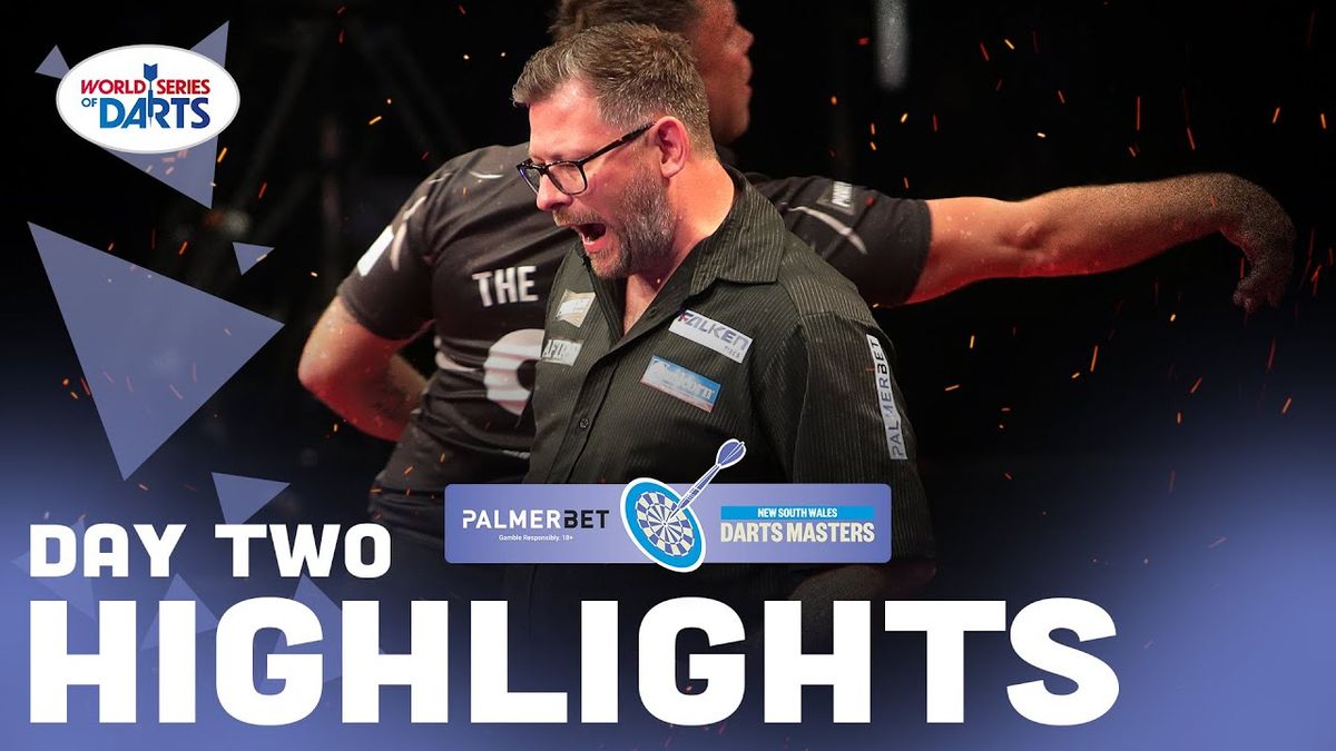 VIDEO Hoogtepunten van finaledag New South Wales Darts Masters met finale tussen Clayton en
