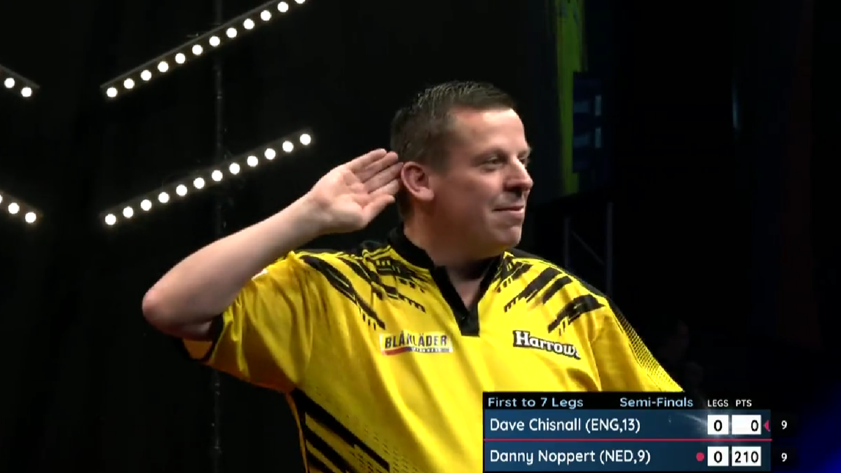 Chisnall gooide meeste 180scores in de geschiedenis van de World Grand Prix Chisnall gooide meeste 180scores in de geschiedenis van de World Grand Prix