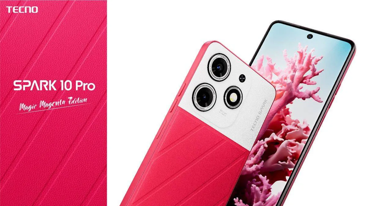 TECNO SPARK 10 Pro Magic Magenta Edition Launches with World's