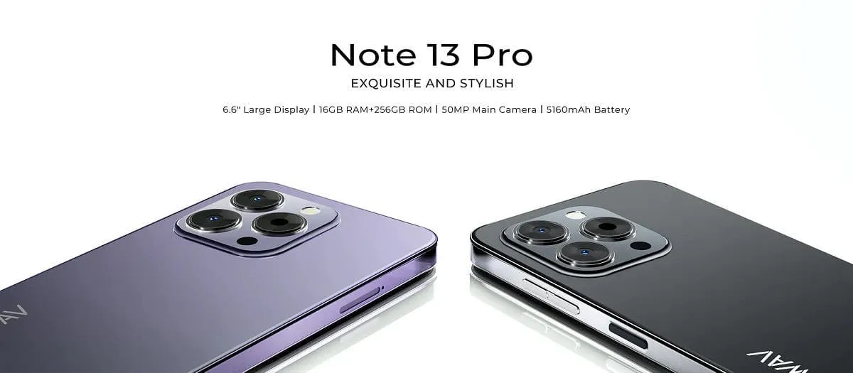 HOTWAV Unveils the Note 13 Pro: Your Affordable Gateway to be both