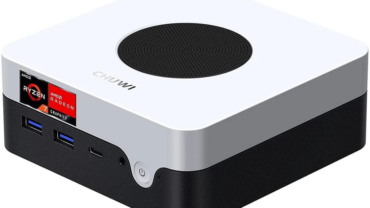 CHUWI LarkBox X mini PC upgraded to AMD Ryzen 7 3750H