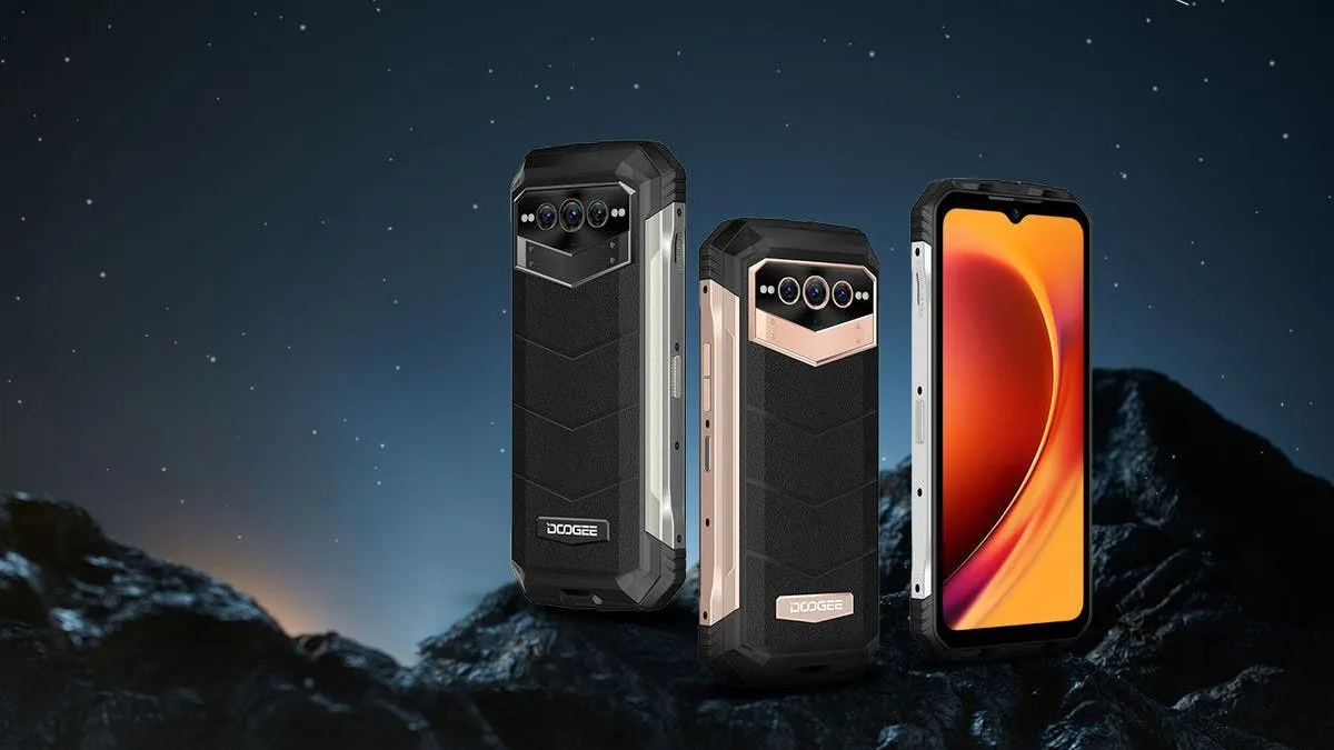 Doogee V Max S - Gris - Capacité 256 Go - Camping Light