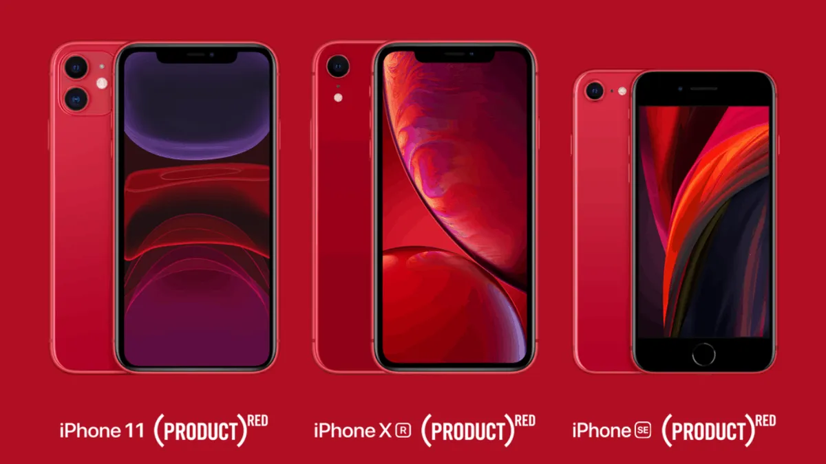 All Apple PRODUCT RED (including iPhone 12) proceeds donated to