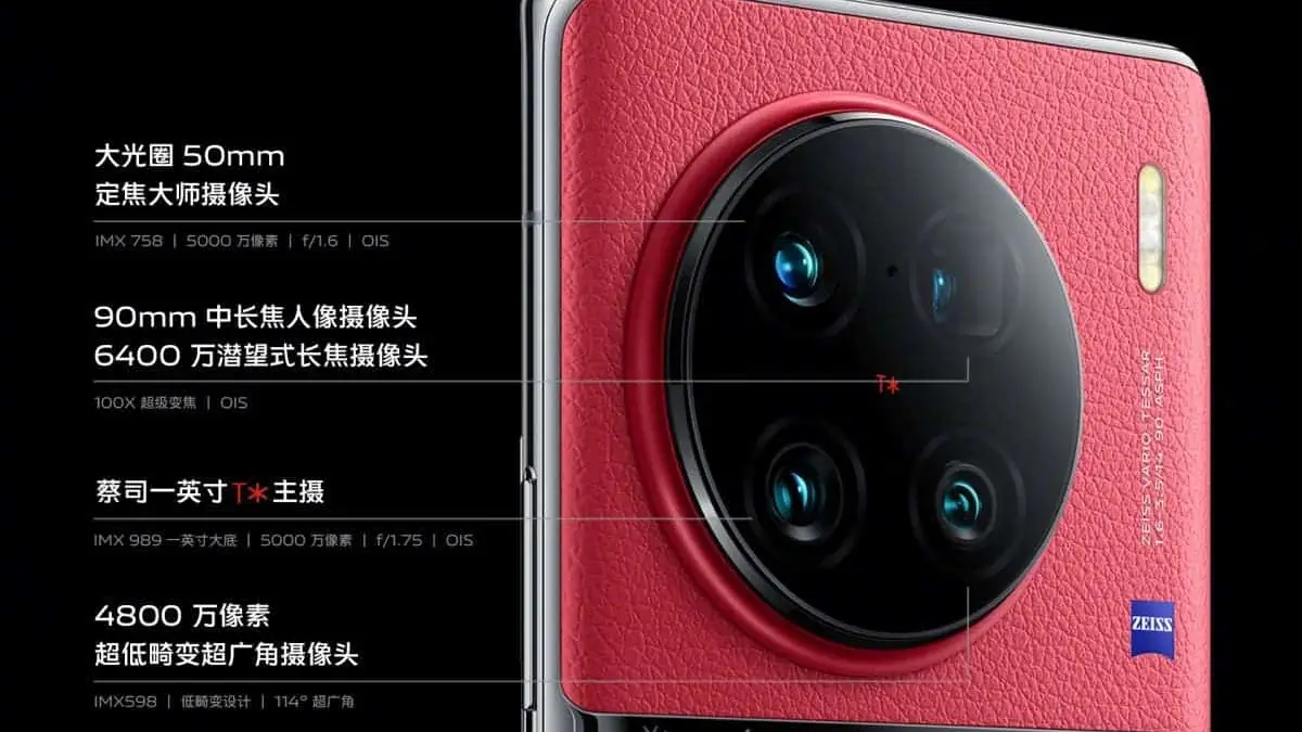 Vivo X90 Pro Has a Very Unique Camera Quality - Gizchina.com