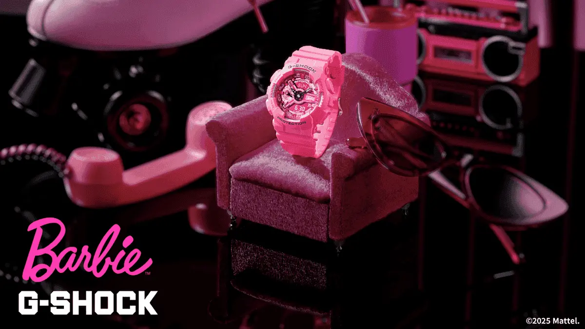 Pink Power: Casio's Limited Edition Barbie G-Shock Revealed