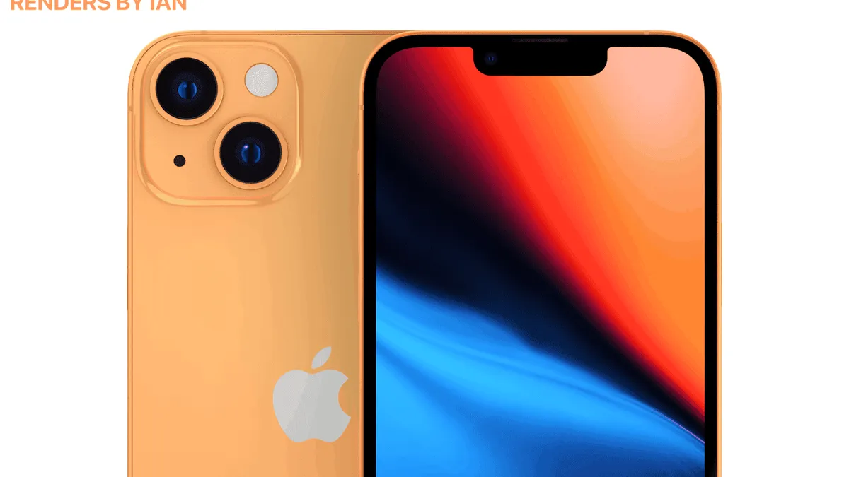 iPhone 13 will have a new orange/bronze colour scheme