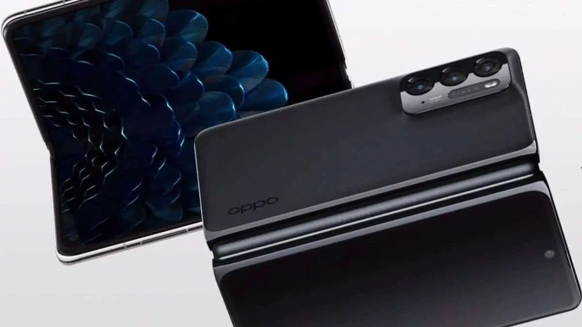 OPPO - OPPO Find N 8/256 黒 Oppo Find N: innovative hinge and flexible display details