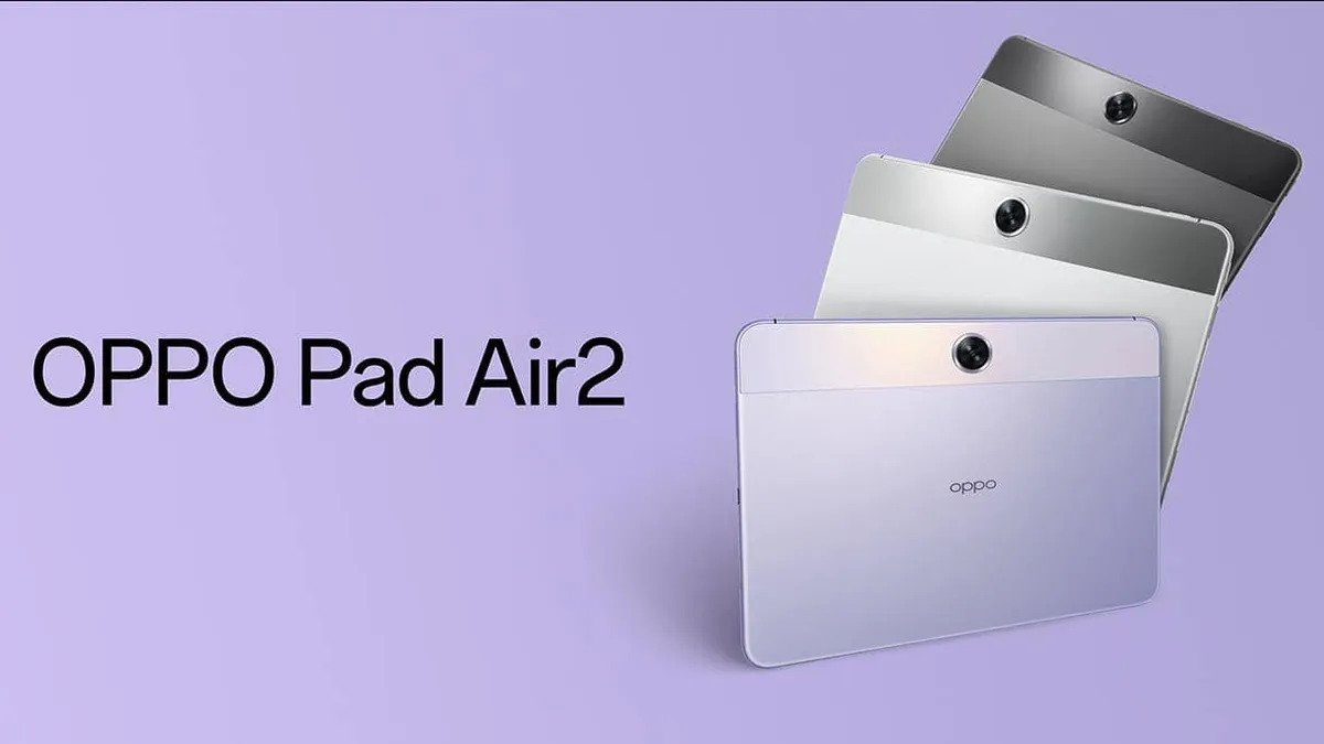 Oppo Pad Air2: Cheap Android tablet reintroduced in Aurora