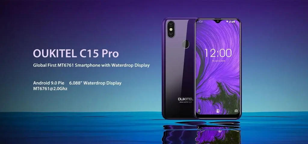 OUKITEL C15 Pro coming next week as first waterdrop notch Helio 