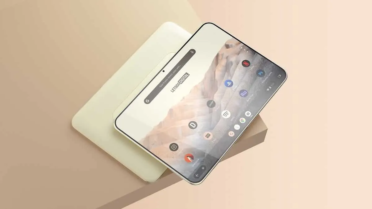 Google Pixel futuristic tablet concept revealed