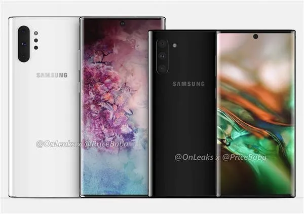 Samsung Galaxy Note 10 Pro with a punch-hole camera and SD855