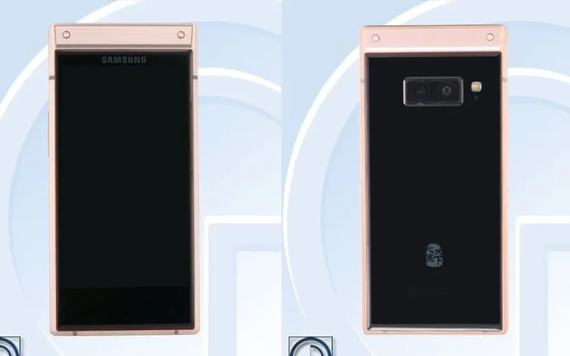 Samsung W2019 high-end flip phone with dual rear cameras clears TENAA