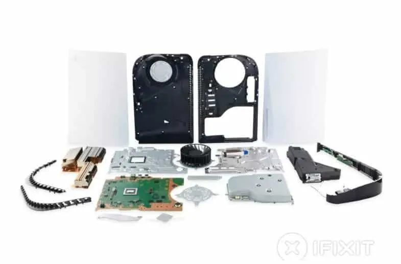 Sony PlayStation 5 disassembly: very easy to repair
