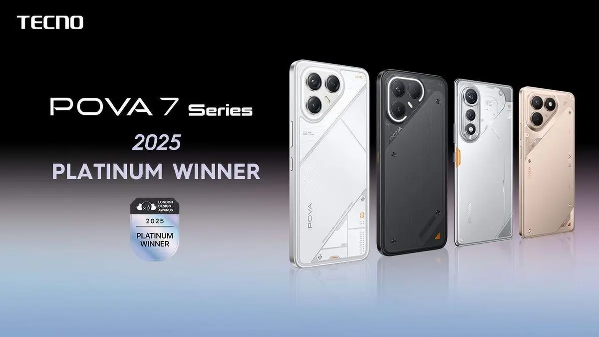 Cover Compatible with Tecno Pova 7 Curve 5G 2025 PU Leather 