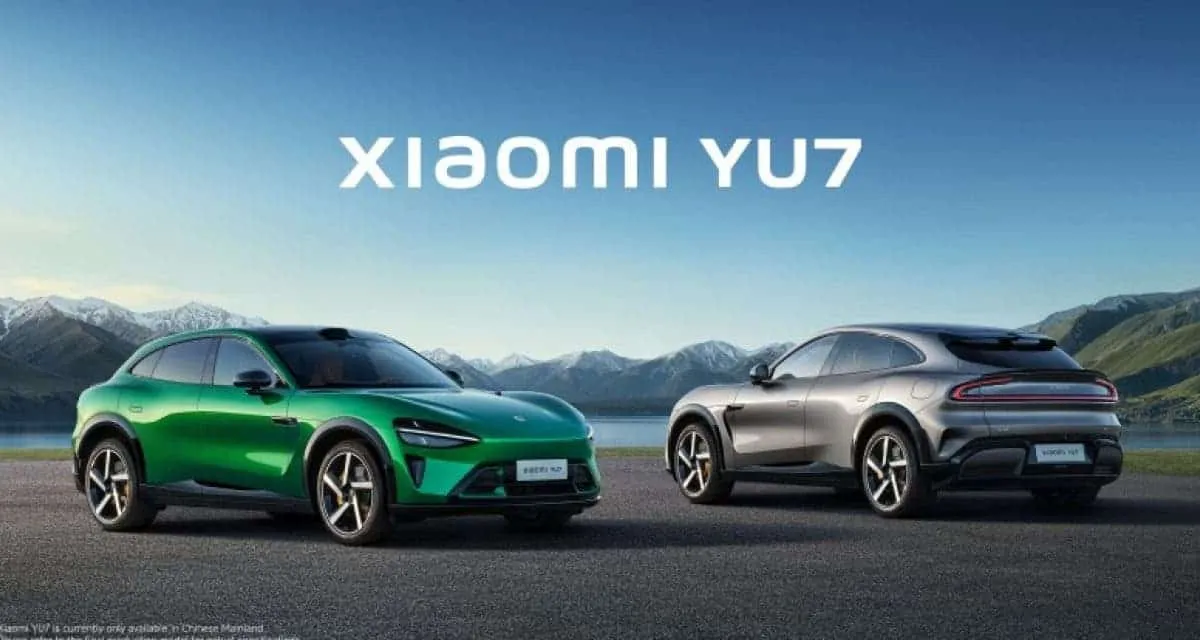 Xiaomi YU7 Electric SUV Pricing Revealed