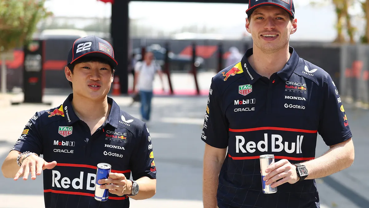Yuki Tsunoda & Max Verstappen ポストカードセット