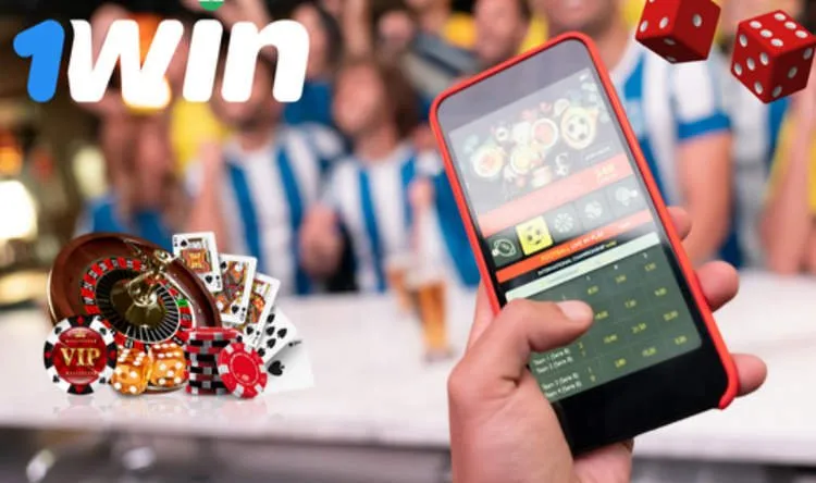Zrzut ekranu aplikacji 1win pokazujący interfejs