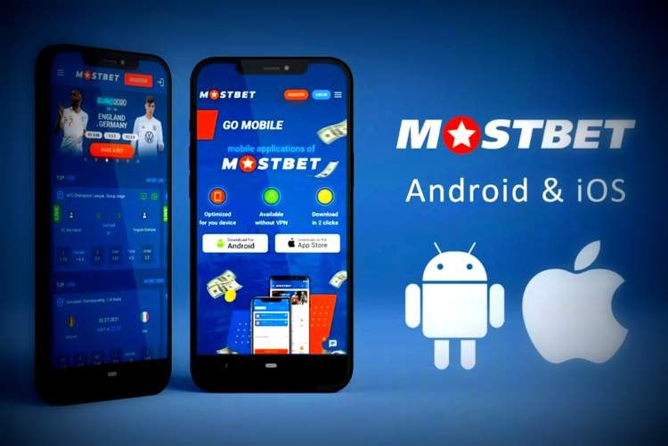 A Mostbet app kezdőképernyője mobil eszközön, a sportfogadás és kaszinó kategóriákkal