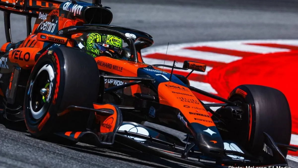 McLaren target Austrian Grand Prix breakthrough with new rear wing test and fresh upgrades