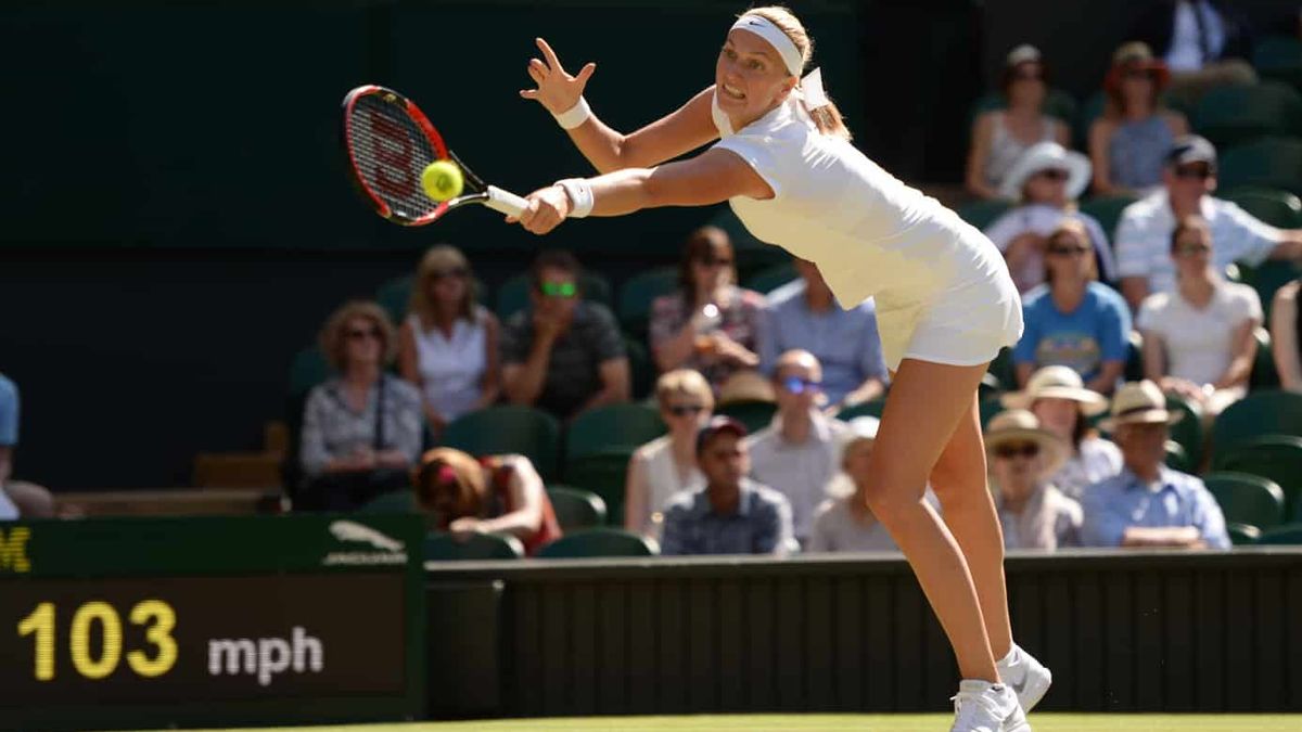 Petra Kvitova snaps Haddad Maia's 13 