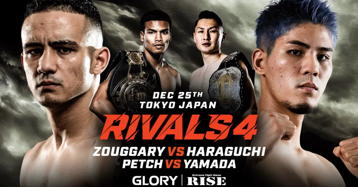 Glory Rivals 3 Glory Rivals 4 vechtkaart compleet! 'Hete kerst in zicht' | Vechtsport info