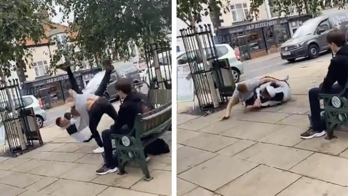 MMA-vechter (16) MEPT volwassen kerel neer op straat (video ...