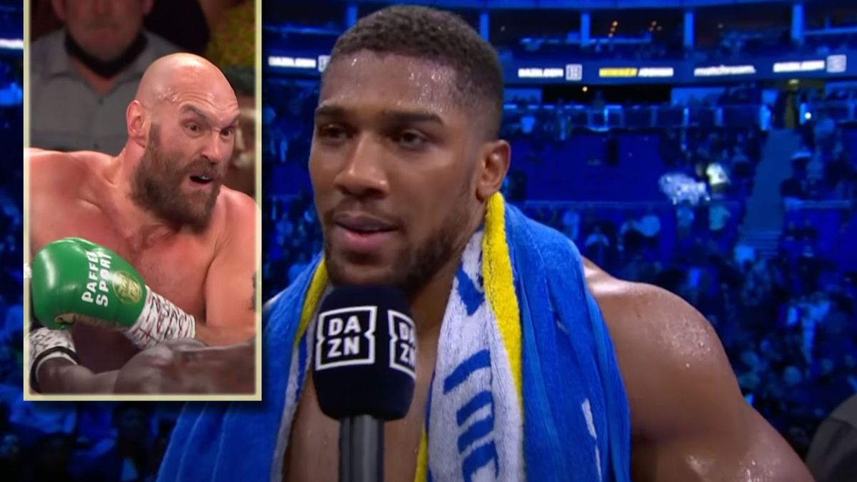 Boxing icon Tyson Fury opens the door to fight against Anthony Joshua