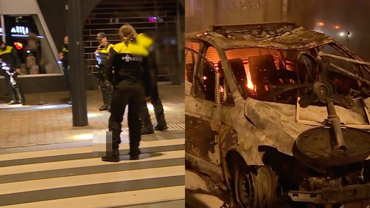 Grote ravage na rellen in Rotterdam: Politie vindt een vinger