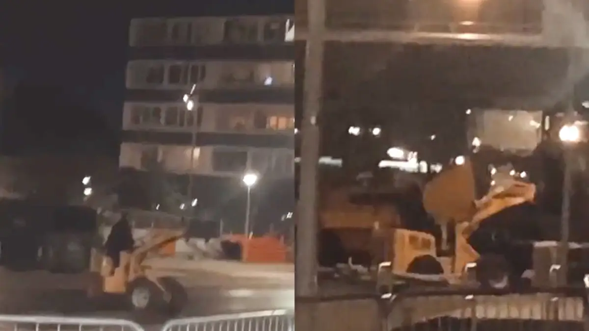 Ondertussen in Amsterdam: Drerries hebben een graafmachine genakt | VK ...
