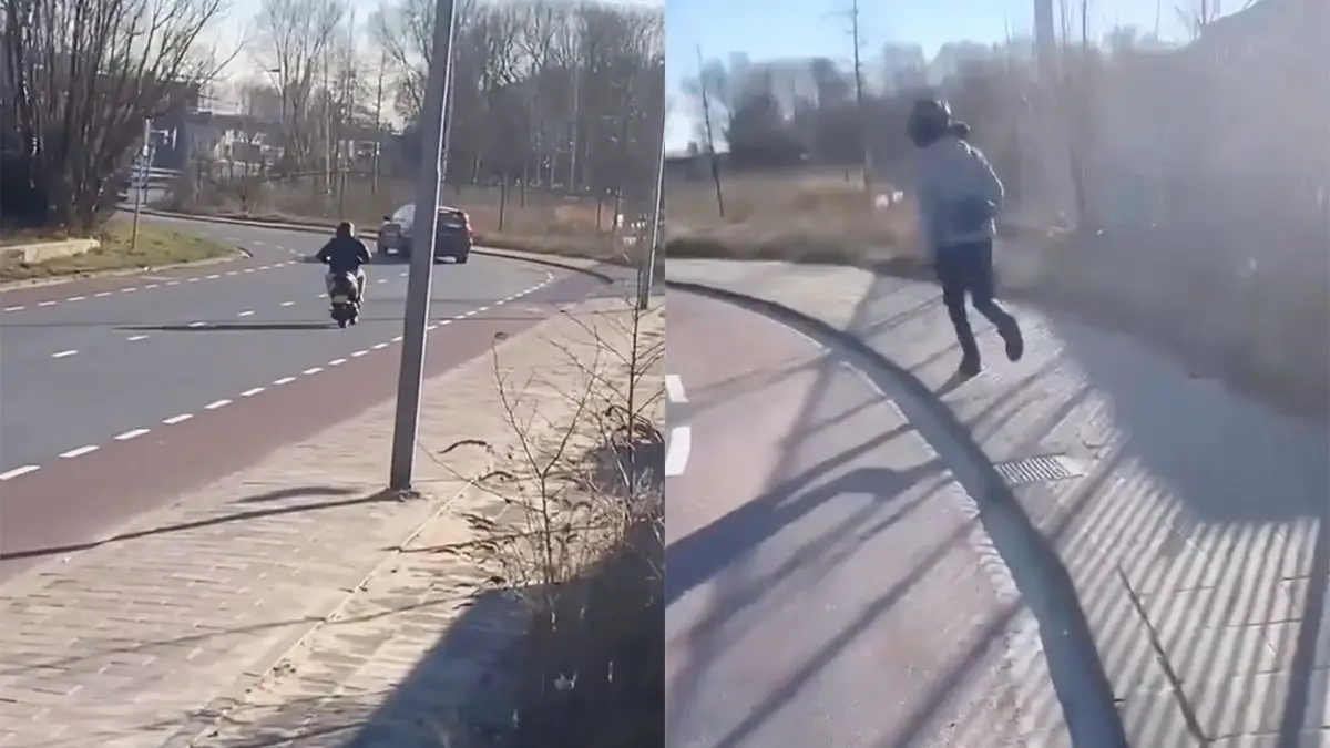 Te hard rijden als er een bocht aankomt is niet verstandig: 