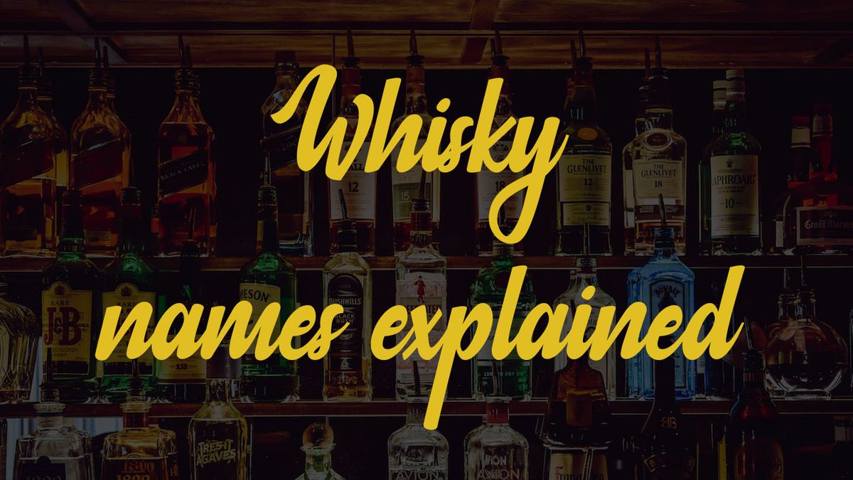 Whisky Monkeys introduceert whisky names explained
