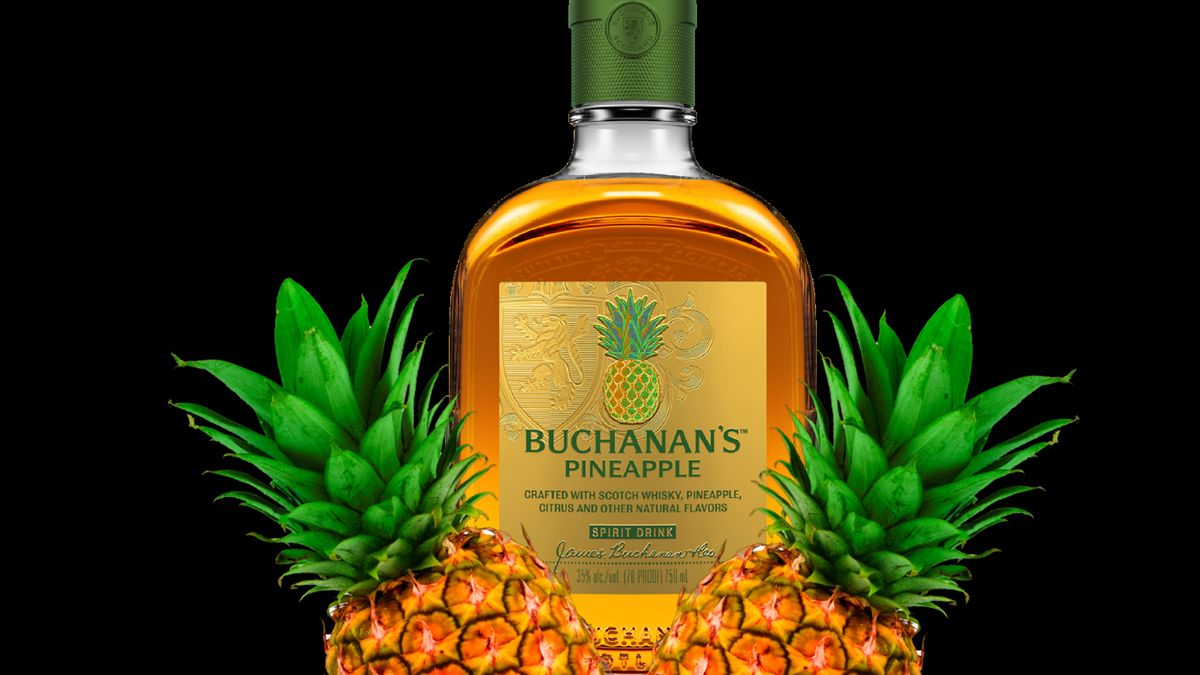 Op zoek naar ananas whisky? Buchanan's Pineapple Whisky is nu uit