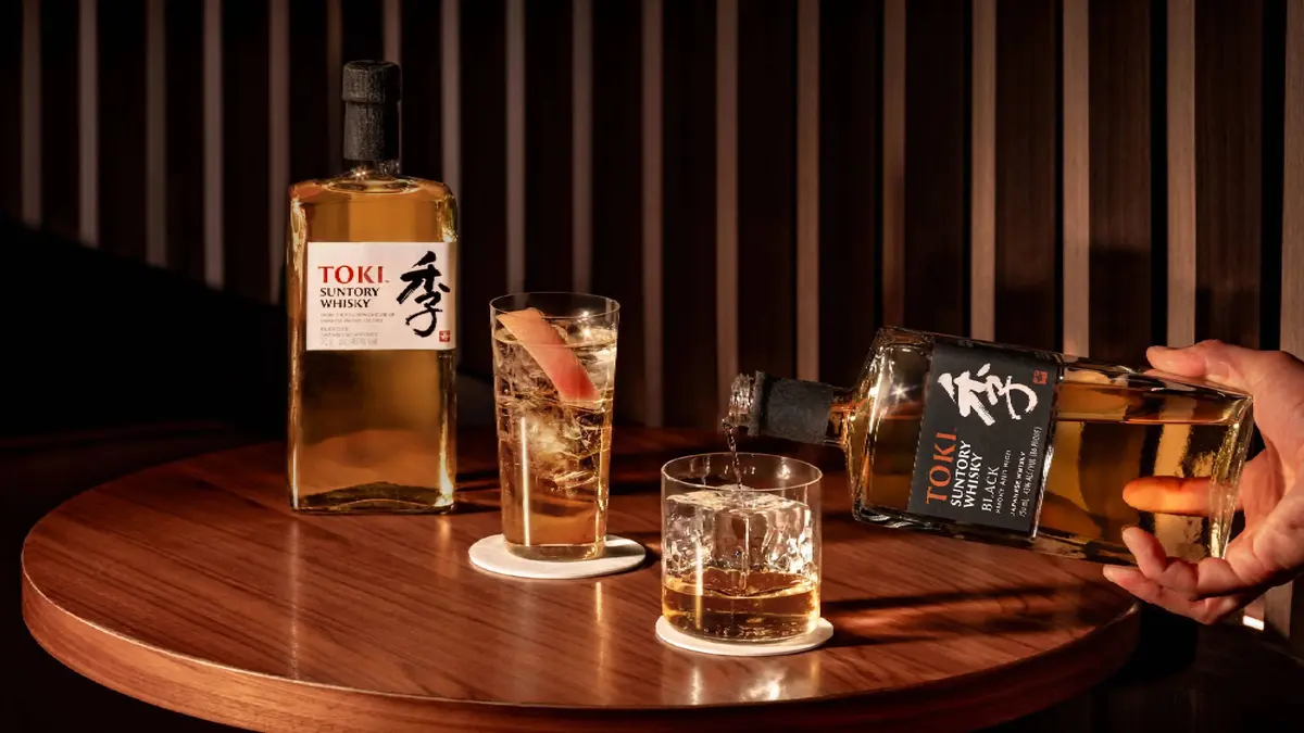 Suntory Unveils New Japanese Toki Whisky After a Decade