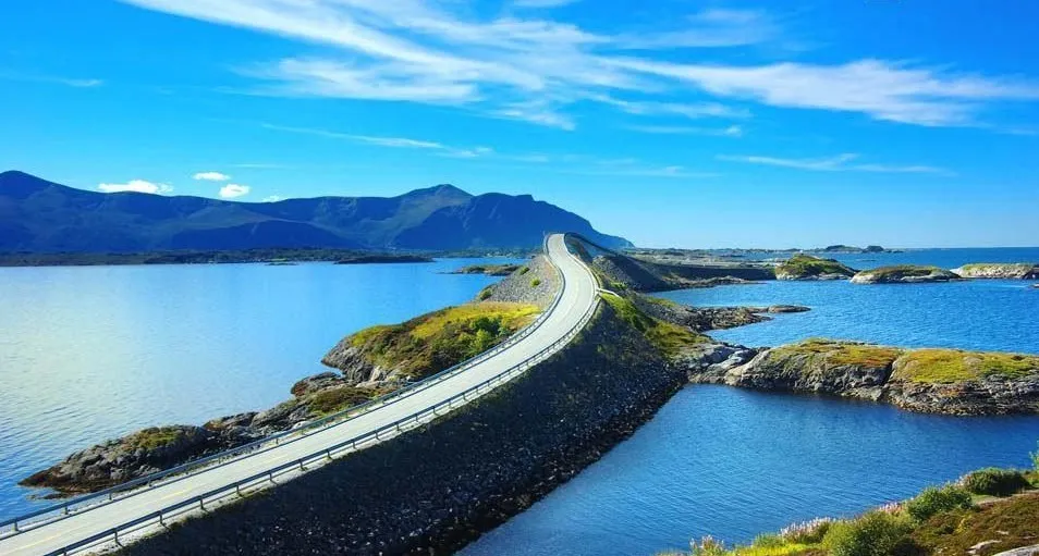 De vakreste veiene i verden for en uforglemmelig biltur