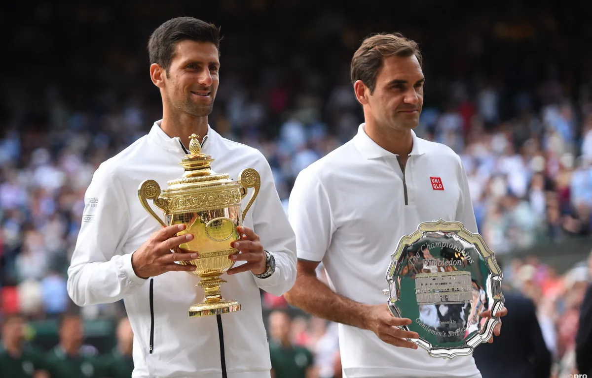 Novak Djokovic and Roger Federer are being compared to Cristiano Ronaldo and Lionel Messi by a famous tennis coach