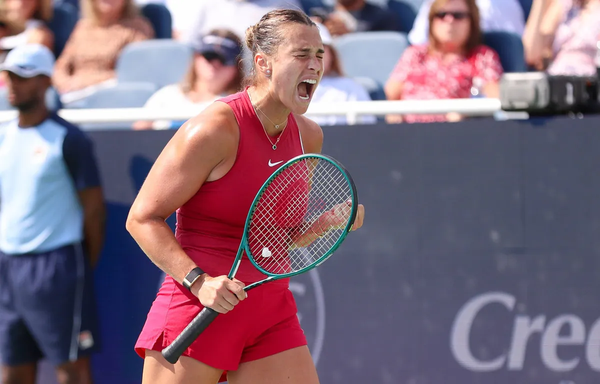 Belarus' Sabalenka calls for gender equality in tennis earnings