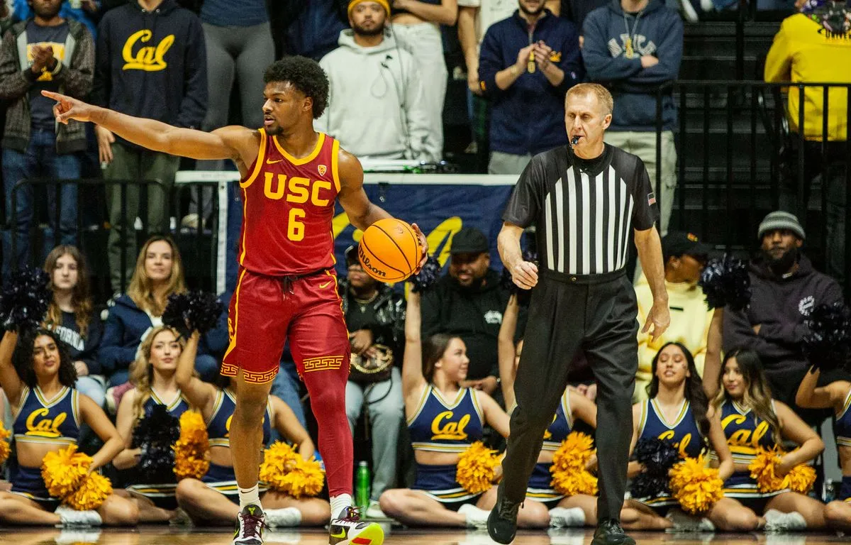 USC Freshman Bronny James Declares for 2024 NBA Draft