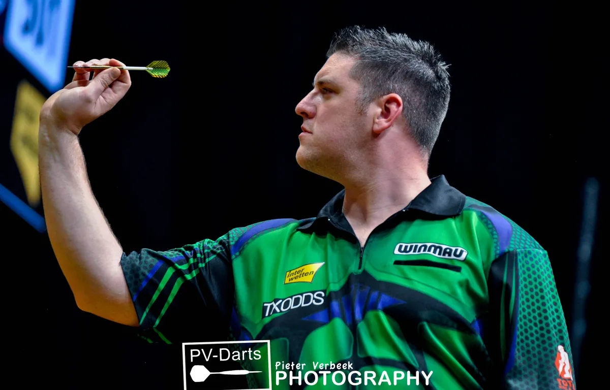 Dolan, Rafferty and Gurney achieve milestone at European Darts Grand Prix
