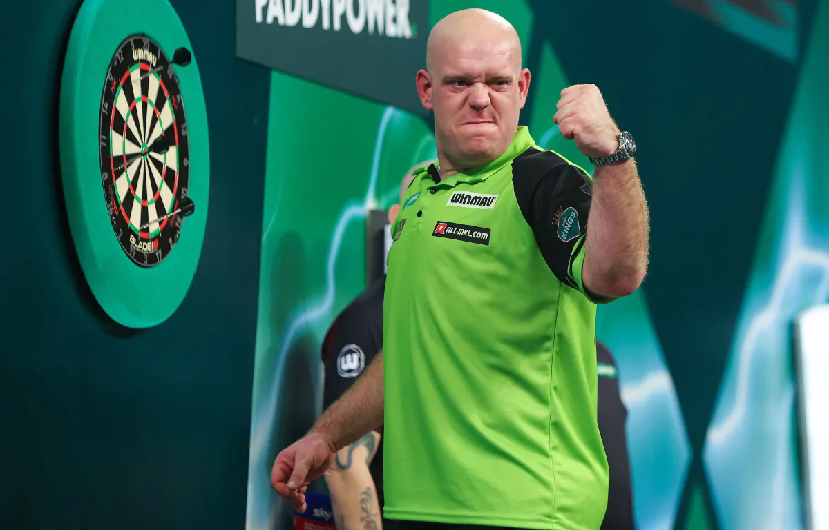 Michael van Gerwen sets up Bahrain Darts Masters final vs Luke Littler