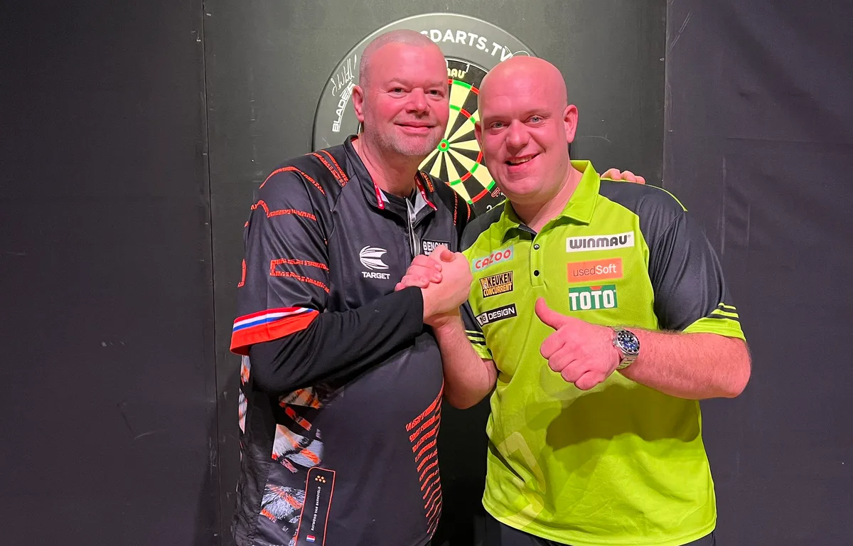 Der Spielplan für Samstagabend bei den Dutch Darts Masters mit van