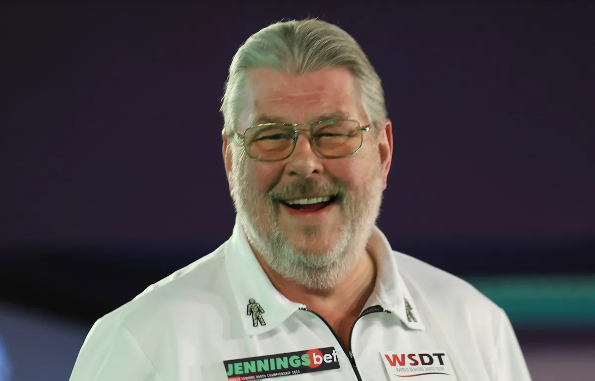 Preisgeldverteilung bei der World Seniors Darts Championship 2024 mit