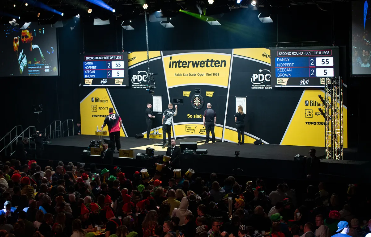 DAZN und Pluto TV präsentieren die German Darts Championship